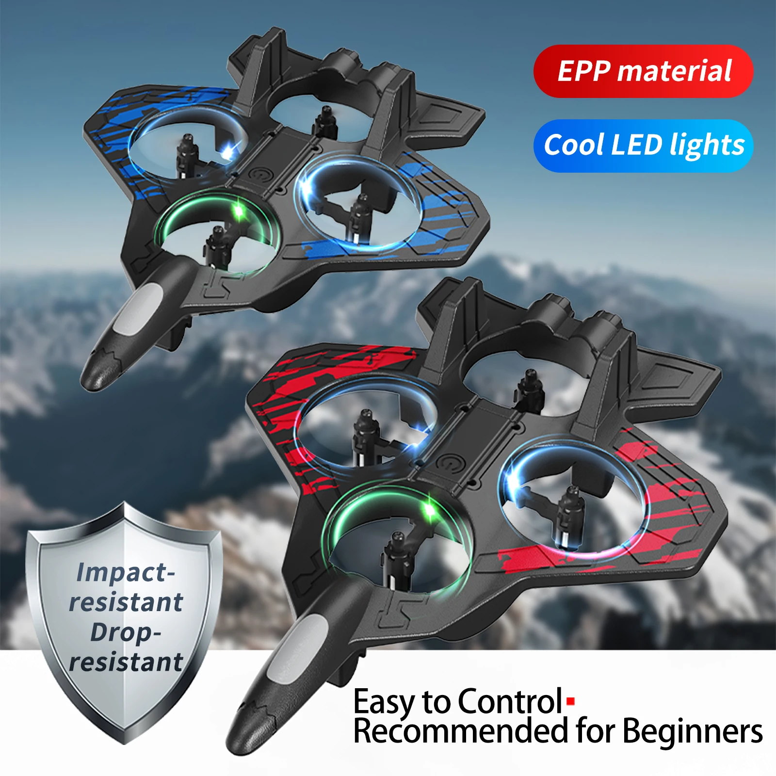 2026 NEW YL87 EPP Foam Fighter - Drone Ae Rc ulasan dan harga