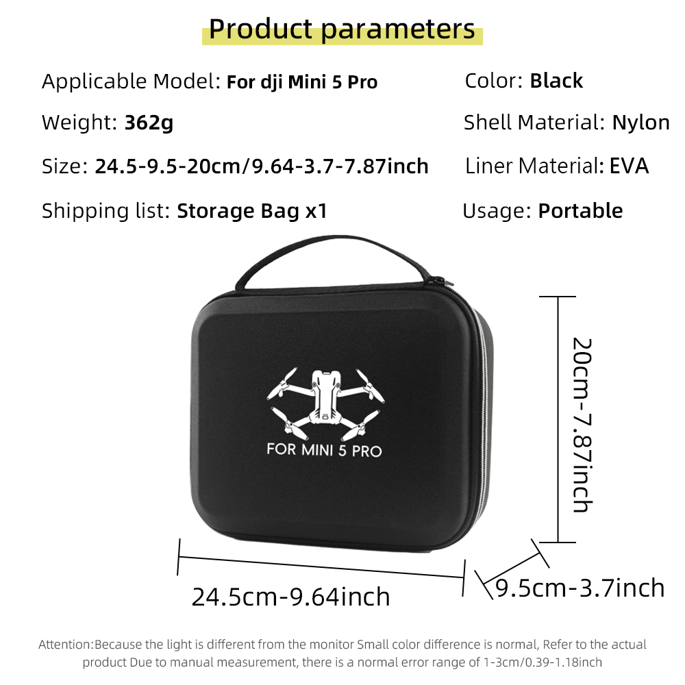 Carrying Case For DJI Mini 5 P - Drone Rc Cover ulasan dan harga