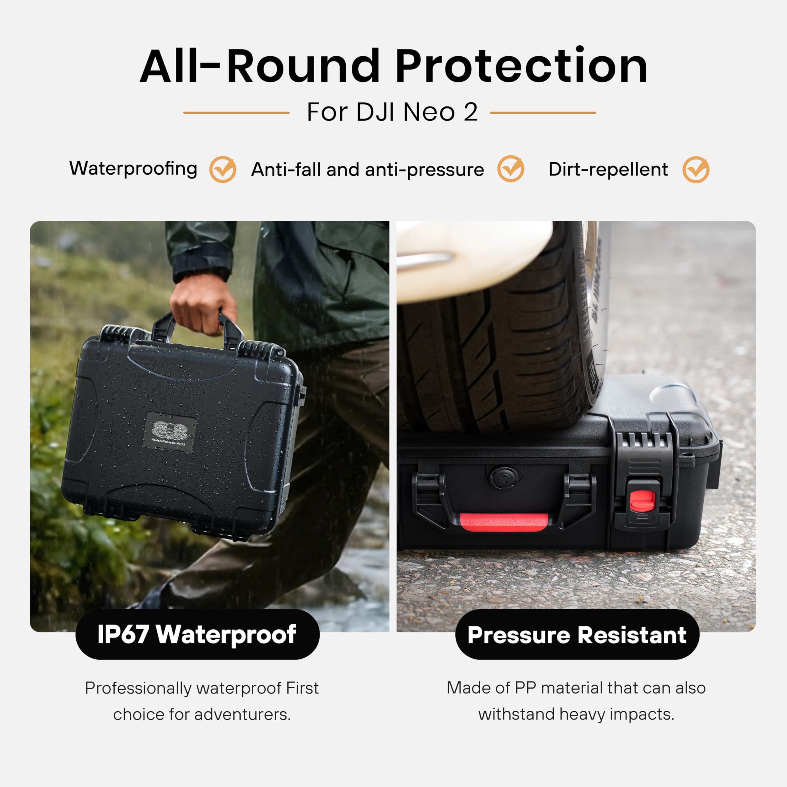 STARTRC Waterproof Hard Carryi - Drone Rc Cover ulasan dan harga