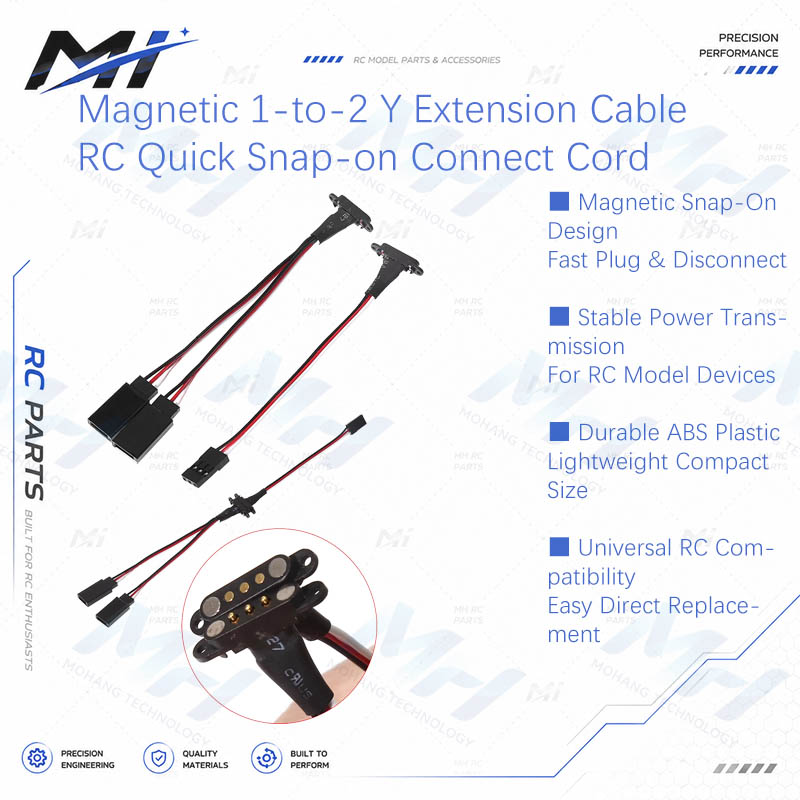 Magnetic 1-to-2 Y Extension Ca - Drone Rc Toy ulasan dan harga
